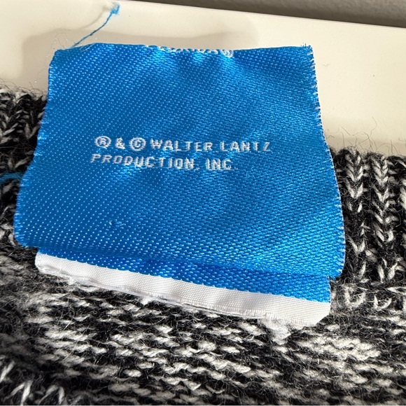 Vintage Universal Studios Woody Woodpecker Knit Sweater Ha Ha Ha - Picture 5 of 7